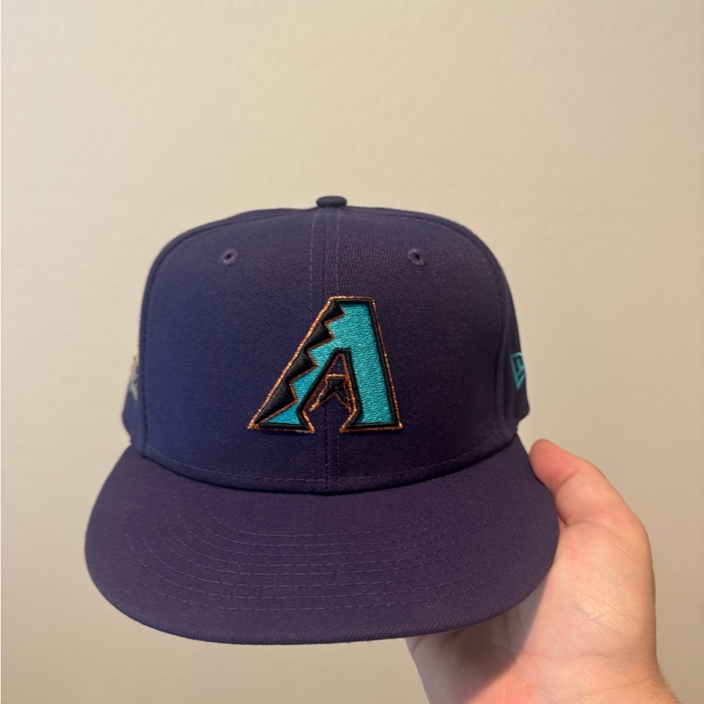 Purple Dbacks 2001 World Champions 20th Anniversary Hat